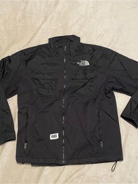 The North Face Men's Black Lightweight Shirt JacketVintage